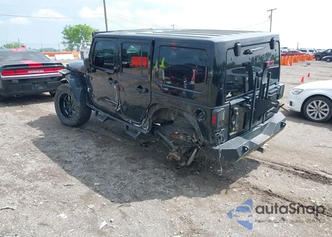 2017 Jeep Wrangler Unlimited Sahara from USA, damaged, VIN 1C4BJWEG3HL699780